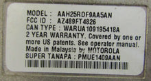Load image into Gallery viewer, Lot of FIVE Motorola HT1250 403-470 MHz UHF Two Way Radios AAH25RDF9AA5AN w Mic