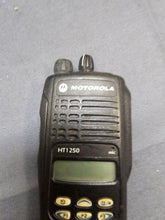 Load image into Gallery viewer, Motorola HT1250 136-174 MHz VHF Two Way Radio with Charger AAH25KDF9AA5AN