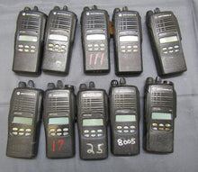 Load image into Gallery viewer, Lot of TEN Motorola HT1250 403-470 MHz UHF Two Way Radios AAH25RDF9AA5AN