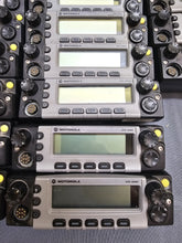 Load image into Gallery viewer, 25 Lot Motorola XTL 5000 APX Two Way Radio Silver Remote Control Head O5 Style