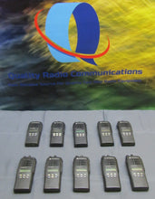 Load image into Gallery viewer, Lot of TEN Motorola HT1250 LS+ 450-512 MHz UHF Two Way Radios AAH25SDH9DP5AN