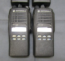 Load image into Gallery viewer, Lot of FOUR Motorola HT1250 403-470 MHz UHF Two Way Radios AAH25RDF9AA5AN w Mic