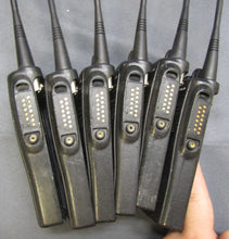Load image into Gallery viewer, Lot of SIX Working UHF Motorola HT750s 450-512Mhz Two Way Radios AAH25SDC9AA3AN