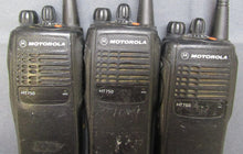 Load image into Gallery viewer, Lot of SIX Working UHF Motorola HT750s 450-512Mhz Two Way Radios AAH25SDC9AA3AN