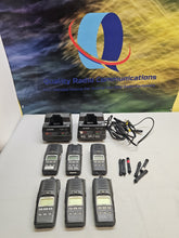 Load image into Gallery viewer, SIX Harris P5400 380-430 MHz UHF P25 Trunking AES 256 Two Way Radio