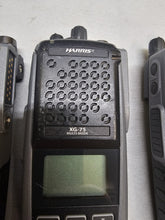 Load image into Gallery viewer, FOUR Harris XG-75 EVXG-PB78B Phase II 2 TDMA P25 Trunking 800 MHz Two Way Radio