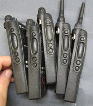 Load image into Gallery viewer, Lot of FIVE Motorola HT1250 403-470 MHz UHF Two Way Radios AAH25RDF9AA5AN w Mic