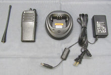Load image into Gallery viewer, Motorola CP200d 403-470 MHz UHF Two Way Radio AAH01QDC9JA2AN W Cord and Charger