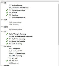 Load image into Gallery viewer, EF Johnson 242-5M70 Viking VM600 800 MHz P25 PHASE II Two Way Lightning Radio