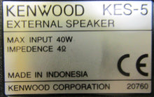Load image into Gallery viewer, Kenwood TK-790H 148-174 MHz VHF 110 Watt Remote Head Two Way Radio w Mic