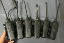 Load image into Gallery viewer, LOT of SIX ICOM IC-F4001 UHF Portable Two Way Radios