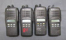 Load image into Gallery viewer, Lot of TEN Motorola HT1250 403-470 MHz UHF Two Way Radios AAH25RDF9AA5AN