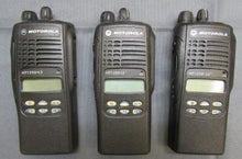 Load image into Gallery viewer, Lot of TEN Motorola HT1250 LS+ 450-512 MHz UHF Two Way Radios AAH25SDH9DP5AN