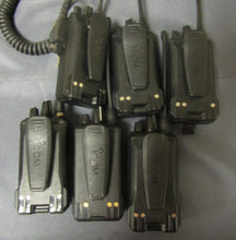 Load image into Gallery viewer, LOT of SIX ICOM IC-F4001 UHF Portable Two Way Radios
