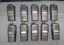 Load image into Gallery viewer, Lot of TEN Motorola HT1250 403-470 MHz UHF Two Way Radios AAH25RDF9AA5AN