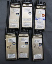 Load image into Gallery viewer, Lot of SIX Working UHF Motorola HT750s 450-512Mhz Two Way Radios AAH25SDC9AA3AN