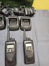 Load image into Gallery viewer, Lot of SEVEN Kenwood NX-300-K 450-512 MHz UHF Two Way Radio NX-300 with Chargers