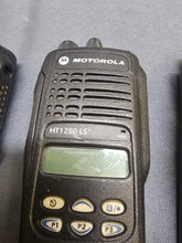 Load image into Gallery viewer, FOUR Motorola HT1250 LS+ 450-512 MHz UHF Two Way Radios - Talk to Each Other