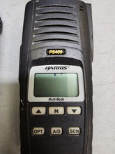 Load image into Gallery viewer, SIX Harris P5400 380-430 MHz UHF P25 Trunking AES 256 Two Way Radio