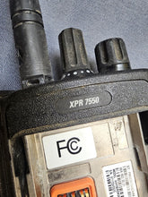 Load image into Gallery viewer, THREE Motorola MotoTRBO XPR7550 UHF 403-512 MHz Two Way Radio AAH56RDN9KA1AN