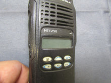 Load image into Gallery viewer, Lot of FIVE Motorola HT1250 136-174 MHz VHF Two Way Radio AAH25KDF9AA5AN w Base