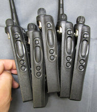 Load image into Gallery viewer, Lot of FIVE Motorola HT1250 403-470 MHz UHF Two Way Radios AAH25RDF9AA5AN w Mic