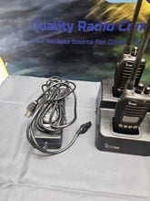 Load image into Gallery viewer, SIX Icom IC-F3161S 136-174 MHz VHF Two Way Radios w Six Bank Charger IC-F3161
