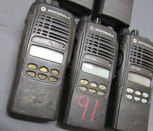 Load image into Gallery viewer, Lot of FIVE Motorola HT1250 403-470 MHz UHF Two Way Radios AAH25RDF9AA5AN w Mic
