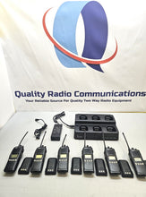 Load image into Gallery viewer, Lot of SIX Icom IC-F4161S 450-512 MHz UHF Two Way Radio w Six Bank Charger
