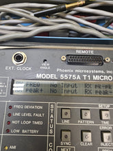 Load image into Gallery viewer, Phoenix Microsystems Model: 5575A T1 Micro Bert  F-5575-001A-1111

