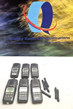 Load image into Gallery viewer, SIX Harris P5400 380-430 MHz UHF P25 Trunking AES 256 Two Way Radio
