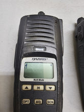 Load image into Gallery viewer, SIX Harris P5400 380-430 MHz UHF P25 Trunking AES 256 Two Way Radio

