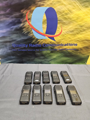 Lot of TEN Motorola DTR700 DTS150NBDLAA 900Mhz Two Way Radio - Parts or Repair