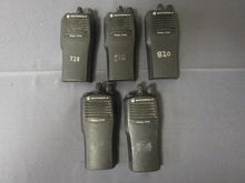 Load image into Gallery viewer, Lot of FIVE Motorola Radius CP200 136-162 MHz VHF Two Way Radio AAH50JDC9AA2AN
