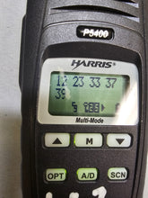 Load image into Gallery viewer, SIX Harris P5400 380-430 MHz UHF P25 Trunking AES 256 Two Way Radio
