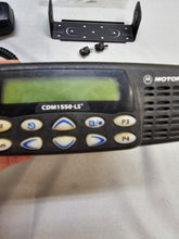 Load image into Gallery viewer, Motorola CDM1550 LS+ 403-470 MHz UHF Two Way Radio w Mic AAM25RKF9DP6AN
