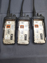 Load image into Gallery viewer, THREE Motorola MotoTRBO XPR7550 UHF 403-512 MHz Two Way Radio AAH56RDN9KA1AN
