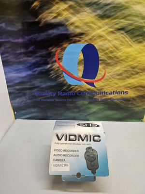 VIDMIC VIDMIC106 Video Audio Camera Recorder Speaker Mic for XPR APX Radios