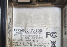 Load image into Gallery viewer, Motorola APX6000 P25 800 MHz Two Way Radio with Charger H98UCH9PW7AN
