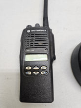 Load image into Gallery viewer, Motorola HT1250 136-174 MHz VHF Two Way Radio with Charger AAH25KDF9AA5AN
