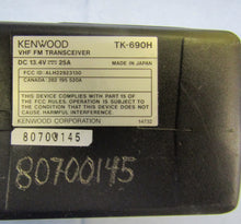 Load image into Gallery viewer, Kenwood TK-690H 40-50 MHz Lowband  Remote Head Two Way Radio
