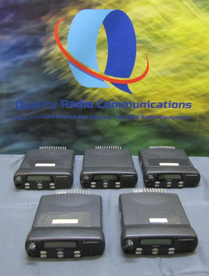 FIVE Working Motorola CDM1250 136-174 MHz VHF 45W Two Way Radio AAM25KKD9AA2AN