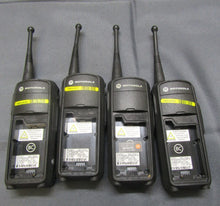 Load image into Gallery viewer, LOT OF FOUR Motorola DTR650 Digital Two Way Radios 900 MHz with Antenna
