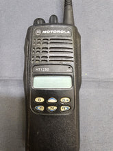 Load image into Gallery viewer, Motorola HT1250 403-470 MHz UHF Two Way Radio w Charger AAH25RDF9AA5AN
