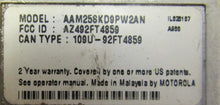 Load image into Gallery viewer, Motorola CDM1250 450-512 MHz UHF 40W Remote Head Two Way Radio AAM25SKD9PW2AN
