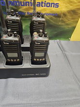 Load image into Gallery viewer, SIX Icom IC-F3161S 136-174 MHz VHF Two Way Radios w Six Bank Charger IC-F3161
