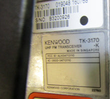 Load image into Gallery viewer, Lot of NINE Kenwood TK-3170-K UHF Portable/Handheld Two Way Radios
