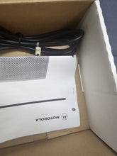 Load image into Gallery viewer, NEW in Box Motorola HSN1006A Amplified External Speaker w/Cable &amp; Bracket
