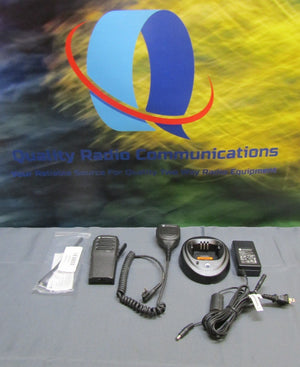 Motorola CP200d 403-470 MHz UHF Two Way Radio AAH01QDC9JC2AN w Charger