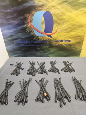 Lot of 100 OEM Motorola 806-870 MHz Red Dot Flexible Whip Antenna NAF5037 A XTS